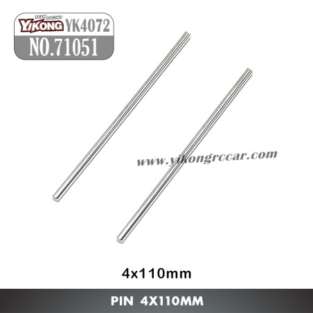 YIKONG YK4072 Desert RC Truck Parts Pin 4x110mm 71051