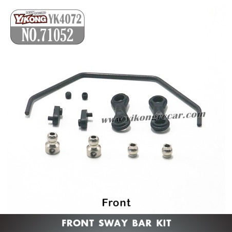YIKONG YK4072 Desert RC Truck Parts Front Sway Bar Kit 71052