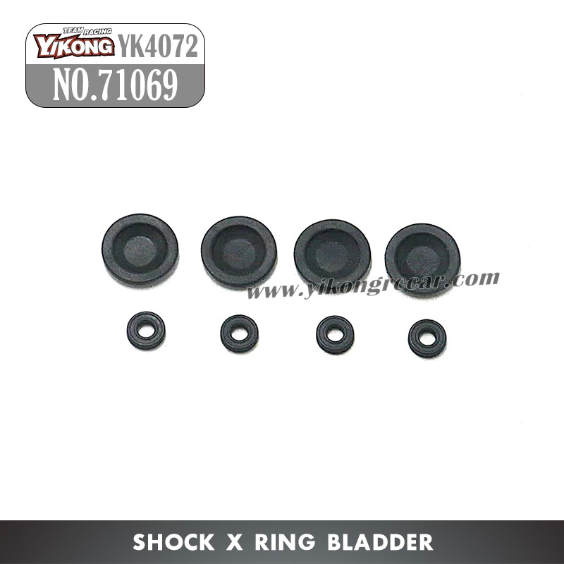 YIKONG YK4072 Desert RC Truck Parts Shock X-Ring Bladder 71069