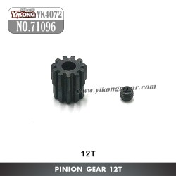 YIKONG YK4072 Desert RC Truck Parts Pinion Gear 12T 71096