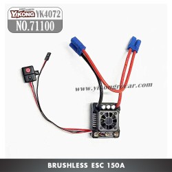 YIKONG YK4072 DF7 RC Short Truck Parts 150A Brushless ESC 71100