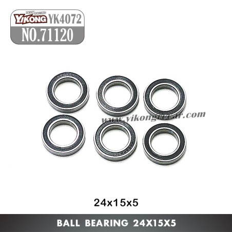 YIKONG YK4072 DF7 RC Short Truck Parts Ball Bearing 24x15x5mm 71120