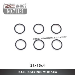YIKONG YK4072 DF7 RC Short Truck Parts Ball Bearing 21x15x4mm 71121