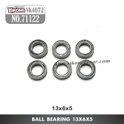 YIKONG YK4072 DF7 RC Short Truck Parts Ball Bearings 13x6x5mm 71122