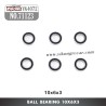 YIKONG YK4072 DF7 RC Short Truck Parts Ball Bearings 10x6x3mm 71123