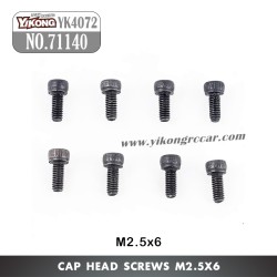 YIKONG YK4072 DF7 RC Short Truck Parts Cap Head Screw (M2.5x6) 71140