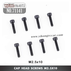 YIKONG YK4072 DF7 RC Short Truck Parts Cap Head Screw (M2.5x10) 71141