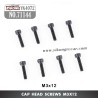 YIKONG YK4072 DF7 RC Short Truck Parts Cap Head Screw (M3x12) 71144