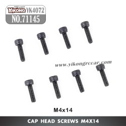 YIKONG YK4072 DF7 RC Short Truck Parts Cap Head Screw (M4x14) 71145