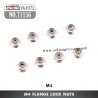 YIKONG YK4072 DF7 RC Short Truck Parts Flange Lock Nuts (M4) 71156