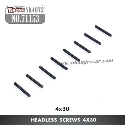 YIKONG YK4072 DF7 RC Short Truck Parts Headless Screws (4x30) 71153