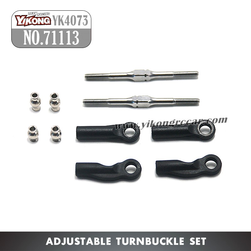 71113 YIKONG YK4073 RC Car Parts Adjustable Turnbuckle Set