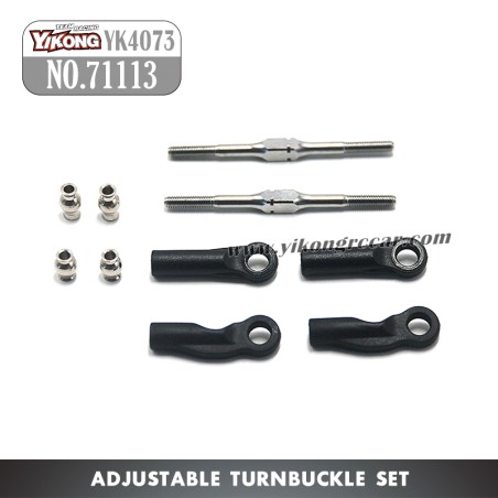 71113 YIKONG YK4073 RC Car Parts Adjustable Turnbuckle Set