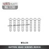 71201 YIKONG TB7 YK4073 Parts Button Head Screws (M3x35)