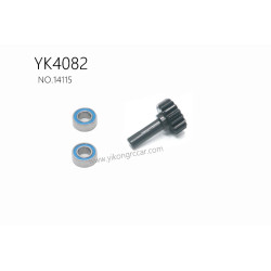 YIKONG YK4082 4WD RC Crawler Parts v2.0 Motor Gear 16T 14115