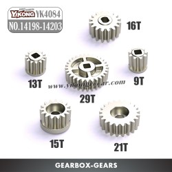 YIKONG YK4084 YK4084Pro RC Car Parts Gearbox-Gear Kit 14198-14203