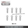 YIKONG YK4084/Pro RC Car Parts Button Head Screws (M3x18) 13091