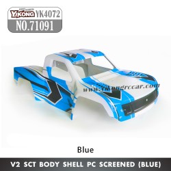 YIKONG DF7 YK4072 Parts SCT Body Shell (PC Screened) 71091