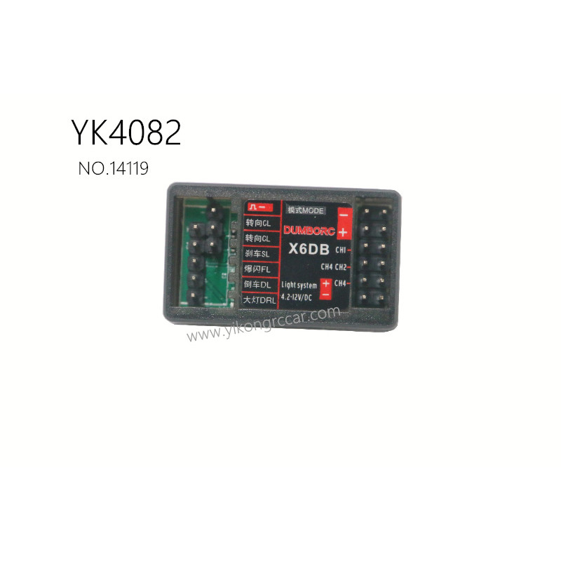 YIKONG YK4082 4WD RC Crawler Parts v2.0 light control box 14119