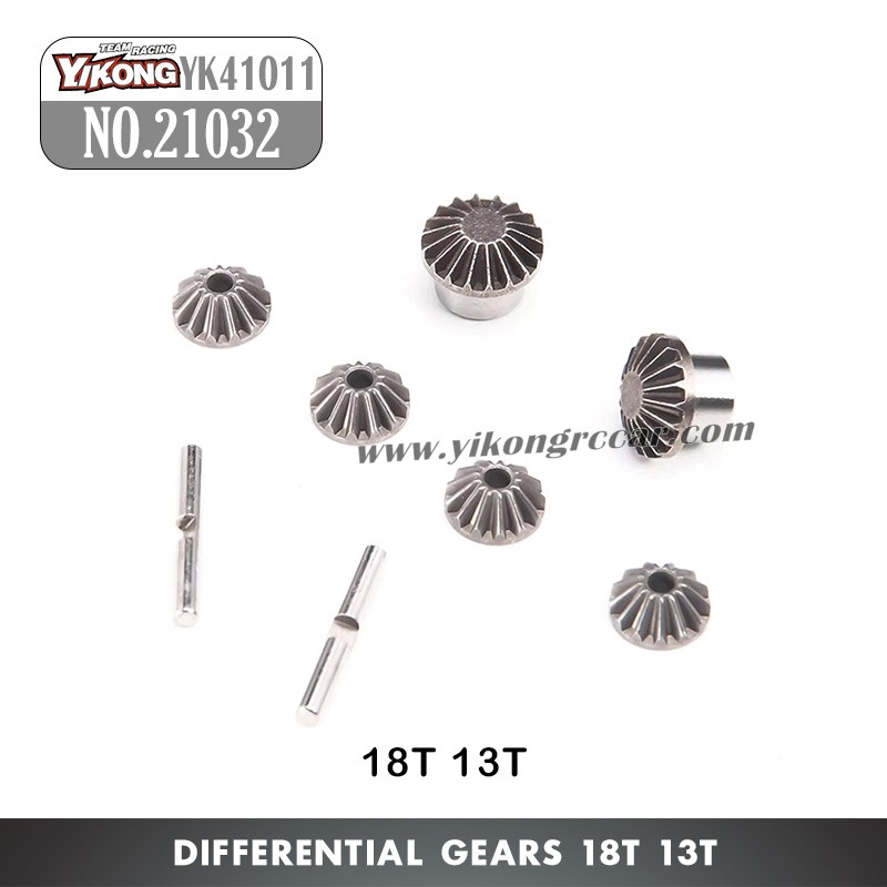 YIKONG YK41011 RC Truck Parts Differential Gears (18T 13T) 21032