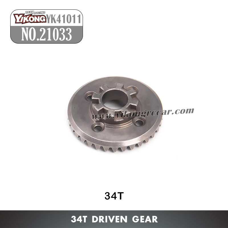 YIKONG YK41011 RC Truck Parts 34T Driven Gear 21033 top