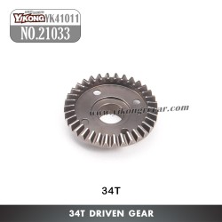 YIKONG YK41011 RC Truck Parts 34T Driven Gear 21033 inner