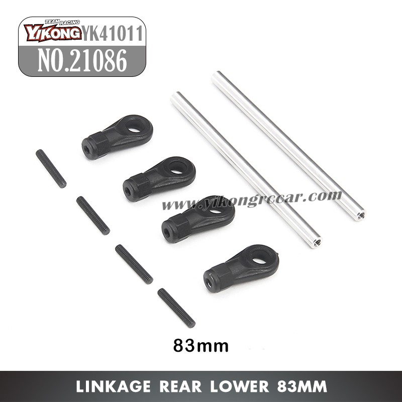 YIKONG YK41011 Parts Linkage rear lower (83mm) 21086