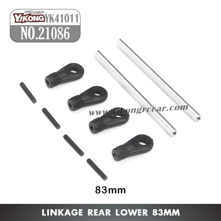 YIKONG YK41011 Parts Linkage rear lower (83mm) 21086