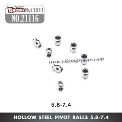 YIKONG YK41011 Parts Hollow Steel Pivot Balls (5.8-7.4) 21116