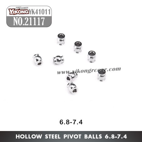 YIKONG YK41011 Parts Hollow Steel Pivot Balls (6.8-7.4) 21117