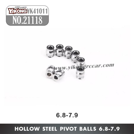 YIKONG YK41011 Parts Hollow Steel Pivot Balls (6.8-7.9) 21118