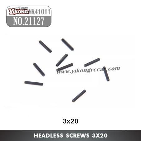 YIKONG YK41011 1/10 RC Car Parts Headless Screws (3x20) 21127