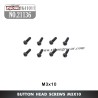 YIKONG YK41011 RC Truck Parts Button Head Screws (M3x10) 21136