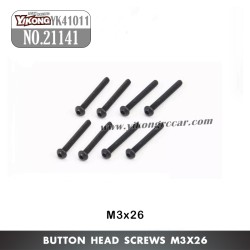 YIKONG YK41011 Parts Button Head Screws (M3x26) 21141
