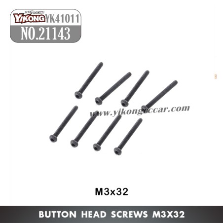 YIKONG YK41011 Parts Button Head Screws (M3x32) 21143