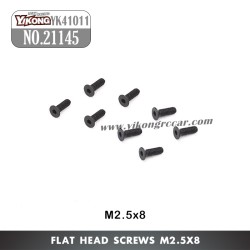 YIKONG YK41011 Parts Flat Head Screws (M2.5x8) 21145