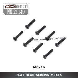 YIKONG YK41011 Parts Flat Head Screws (M3x16) 21149