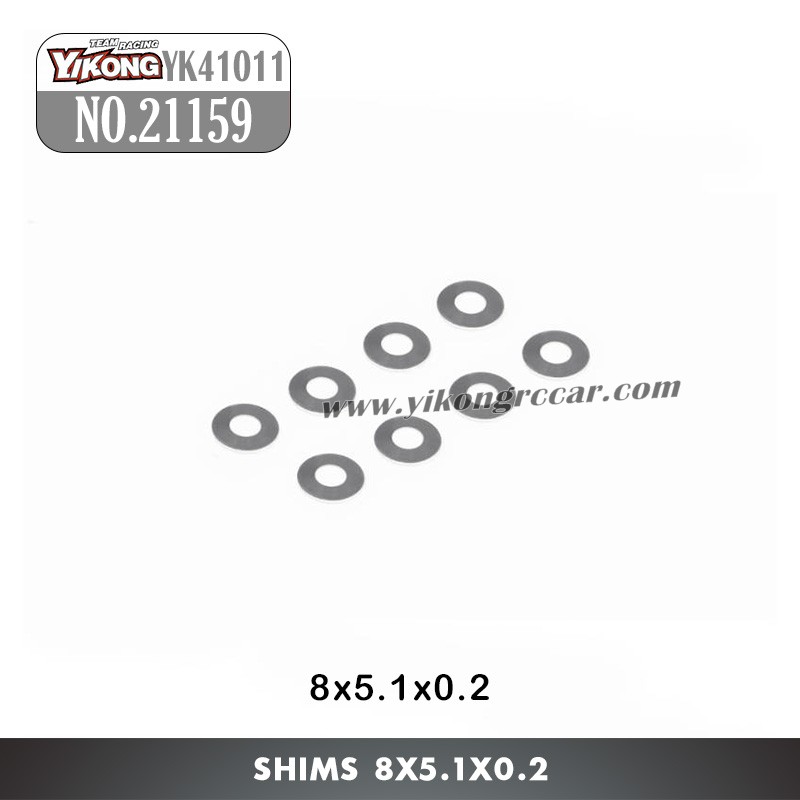 YIKONG YK41011 Parts Shims 8x5.1x0.2 21159