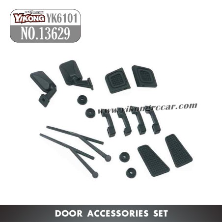YIKONG YK6101 RC Truck Parts Door Parts Set 13629