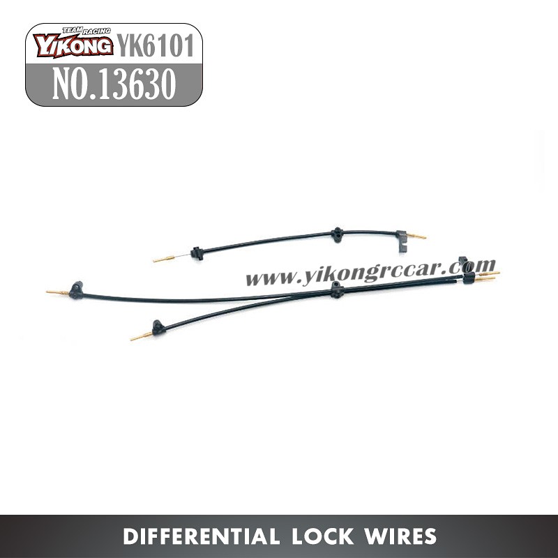 YIKONG YK6101 RC Truck Parts Differential Lock Cable Set 13630