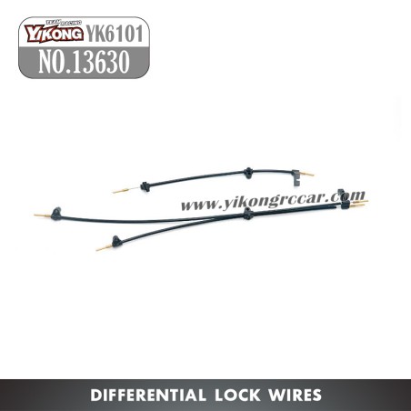 YIKONG YK6101 RC Truck Parts Differential Lock Cable Set 13630