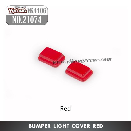 YIKONG YK4106 Pro Parts Bumper Lamp Cover (Red) 21074