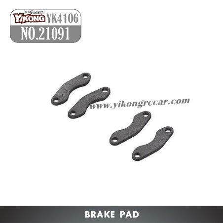 YIKONG YK4106 Pro Parts Brake Pad 21091
