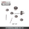 YIKONG YK4106 Pro Parts Differential Gear Set 18T/13T 21032