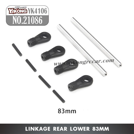 YIKONG YK4106 Parts Linkage rear lower (83mm) 21086
