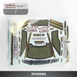 YIKONG YK9071 RC Crawler Parts Stickers
