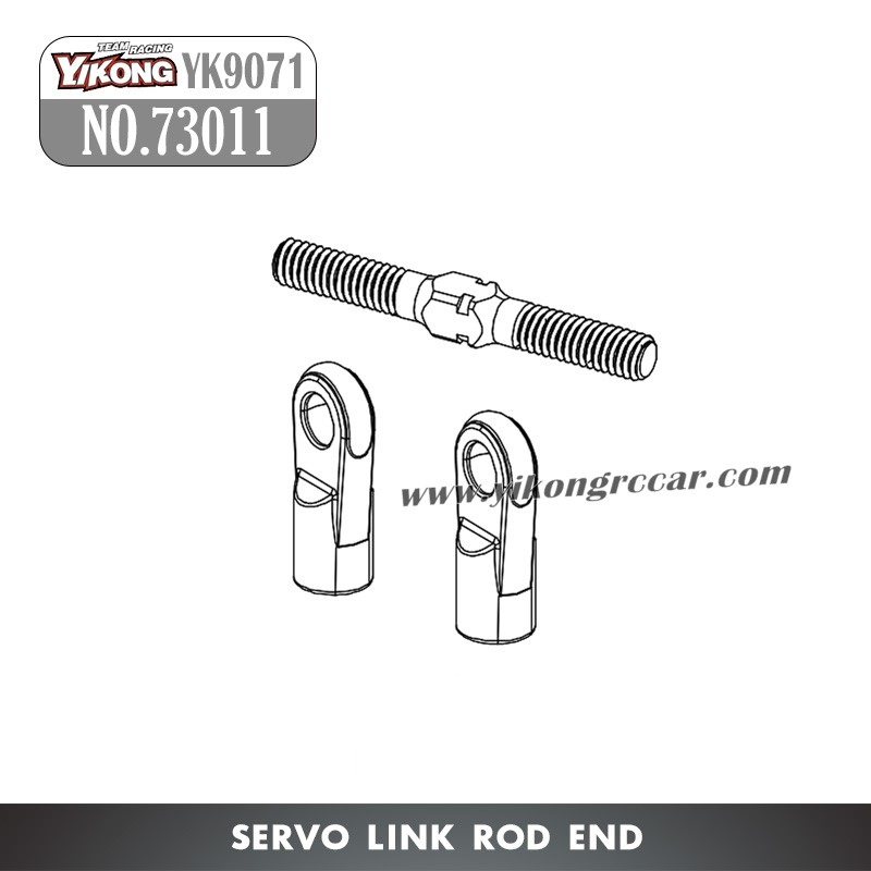 YIKONG YK9071 RC Crawler Parts Servo Link Rod End 73011