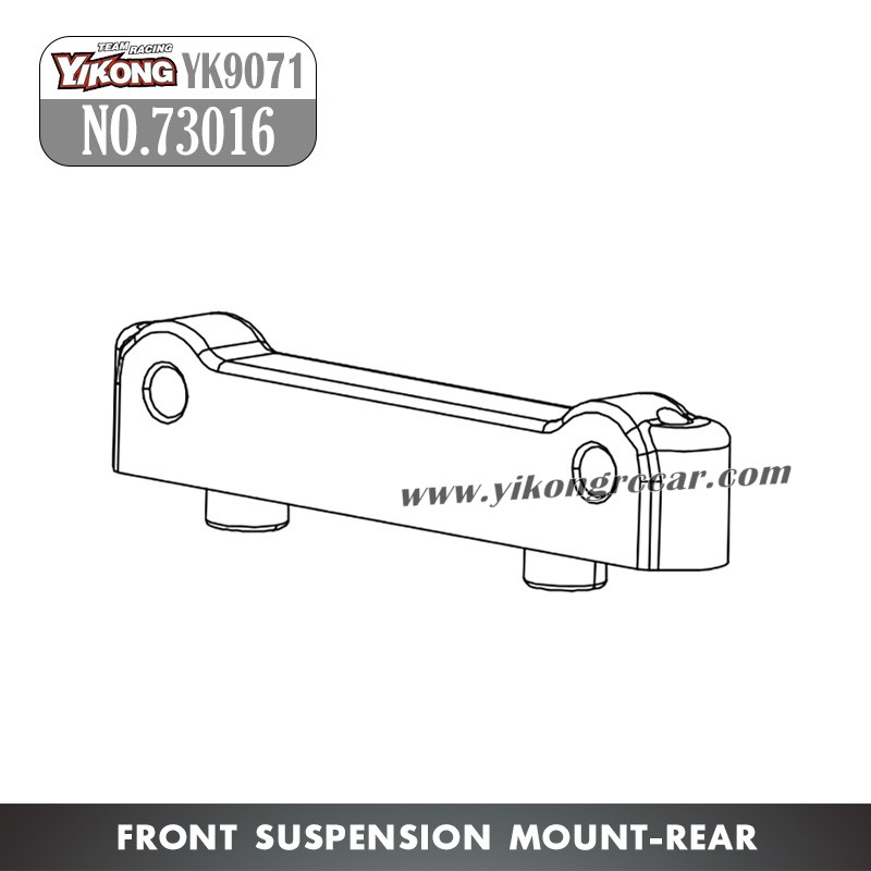 YIKONG YK9071 RC Car Parts Front Suspension Mount-Rear 73016