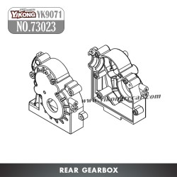 YIKONG YK9071 RC Car Parts Rear Gearbox 73023