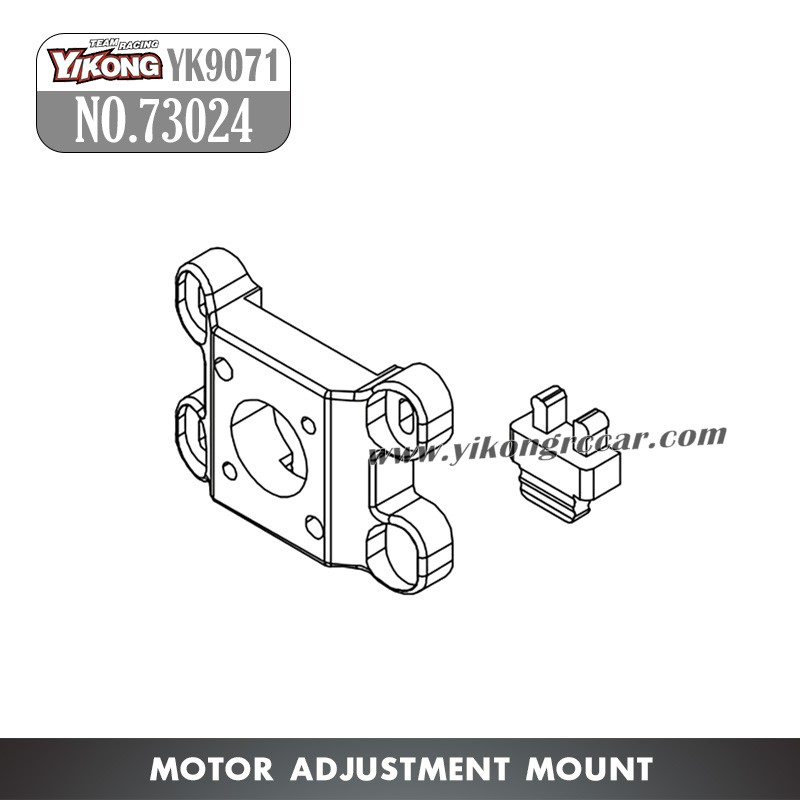 YIKONG YK9071 RC Car Parts Motor Adjustment Mount 73024